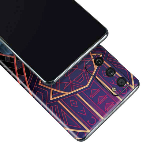 Marvel Black Panther Wakanda Salute Galaxy S20 Fan Edition Skin
